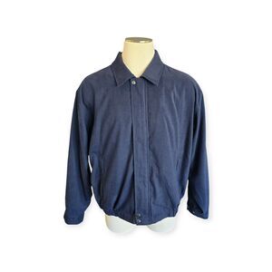 90’s O'Kief & O’Kief Mens Size XL Blue Full Zip Bomber Jacket